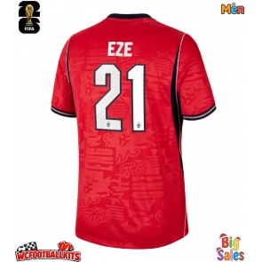 England Eberechi Eze #21 Replica Away Stadium Shirt World Cup 2026 Short Sleeve